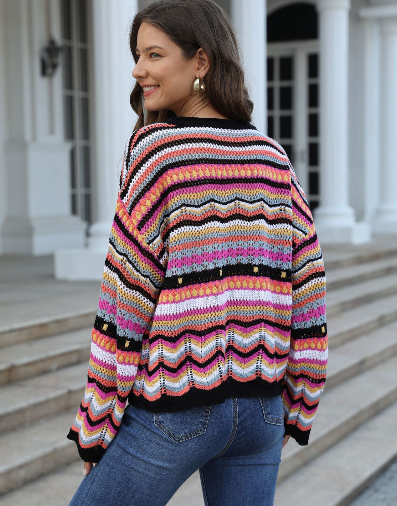 Frederique - Color pop sweater