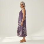 Freya - Mouwloze midi-jurk