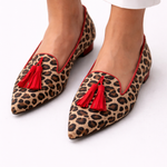 Gelly - Safarimocassins met luipaardprint