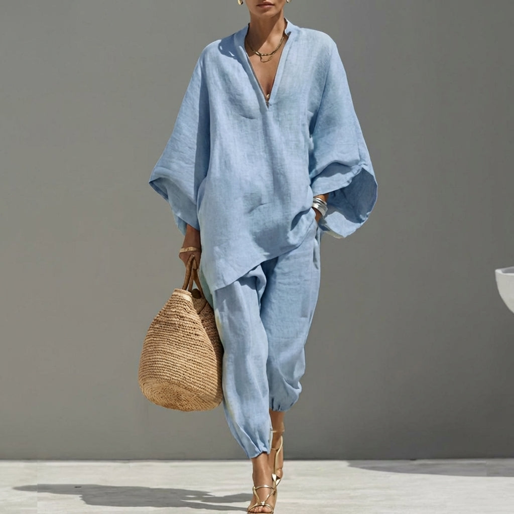 Ginevra - Relaxte tweedelige set