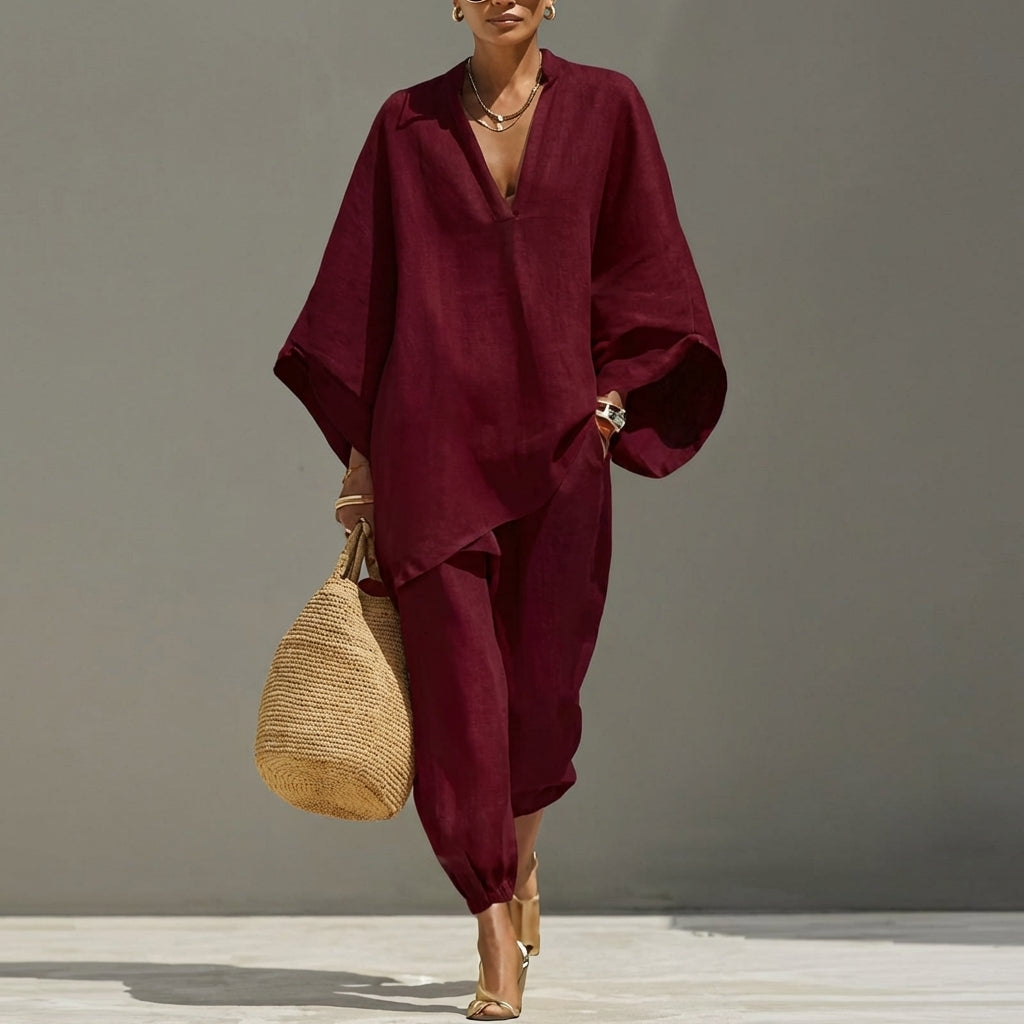 Ginevra - Relaxte tweedelige set