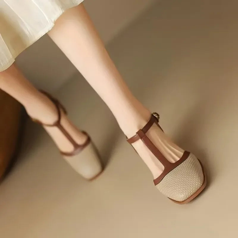 Helene - Elegante damesschoenen met een middelhoge hak