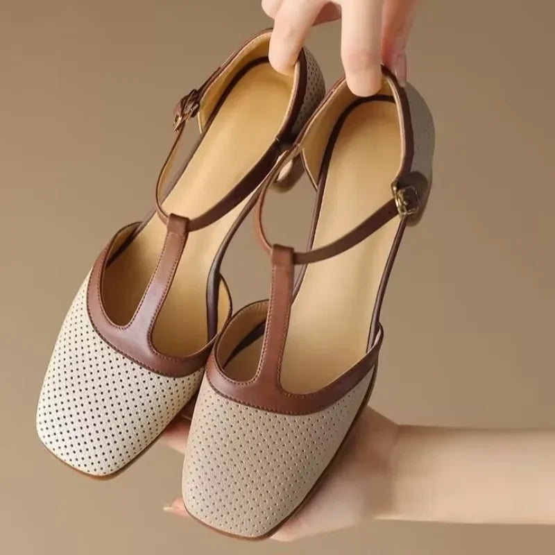 Helene - Elegante damesschoenen met een middelhoge hak