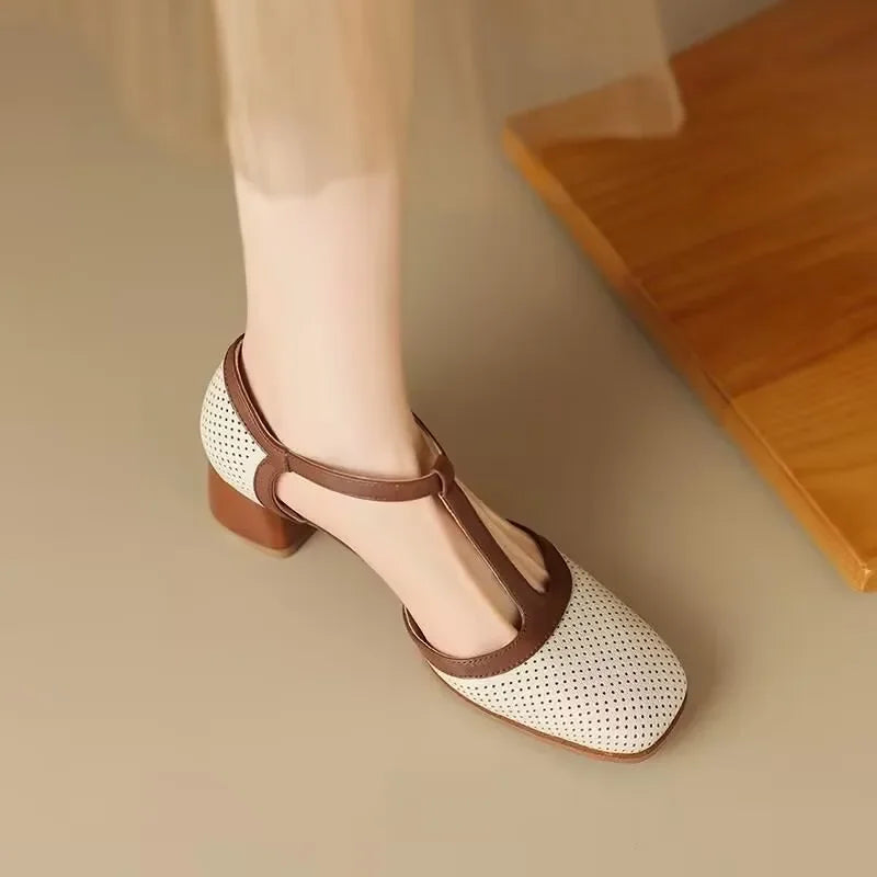 Helene - Elegante damesschoenen met een middelhoge hak