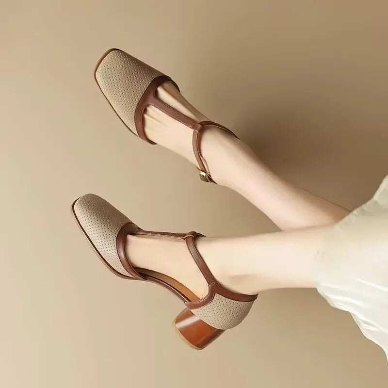 Helene - Elegante damesschoenen met een middelhoge hak
