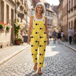 Ilse - Kleurrijke bedrukte tuinbroek
