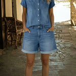 Ina - Korte denimset