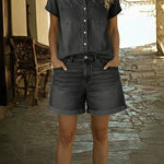 Ina - Korte denimset