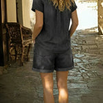 Ina - Korte denimset