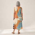 Iris - Mouwloze midi-jurk