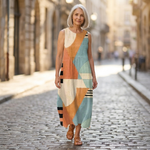 Iris - Mouwloze midi-jurk
