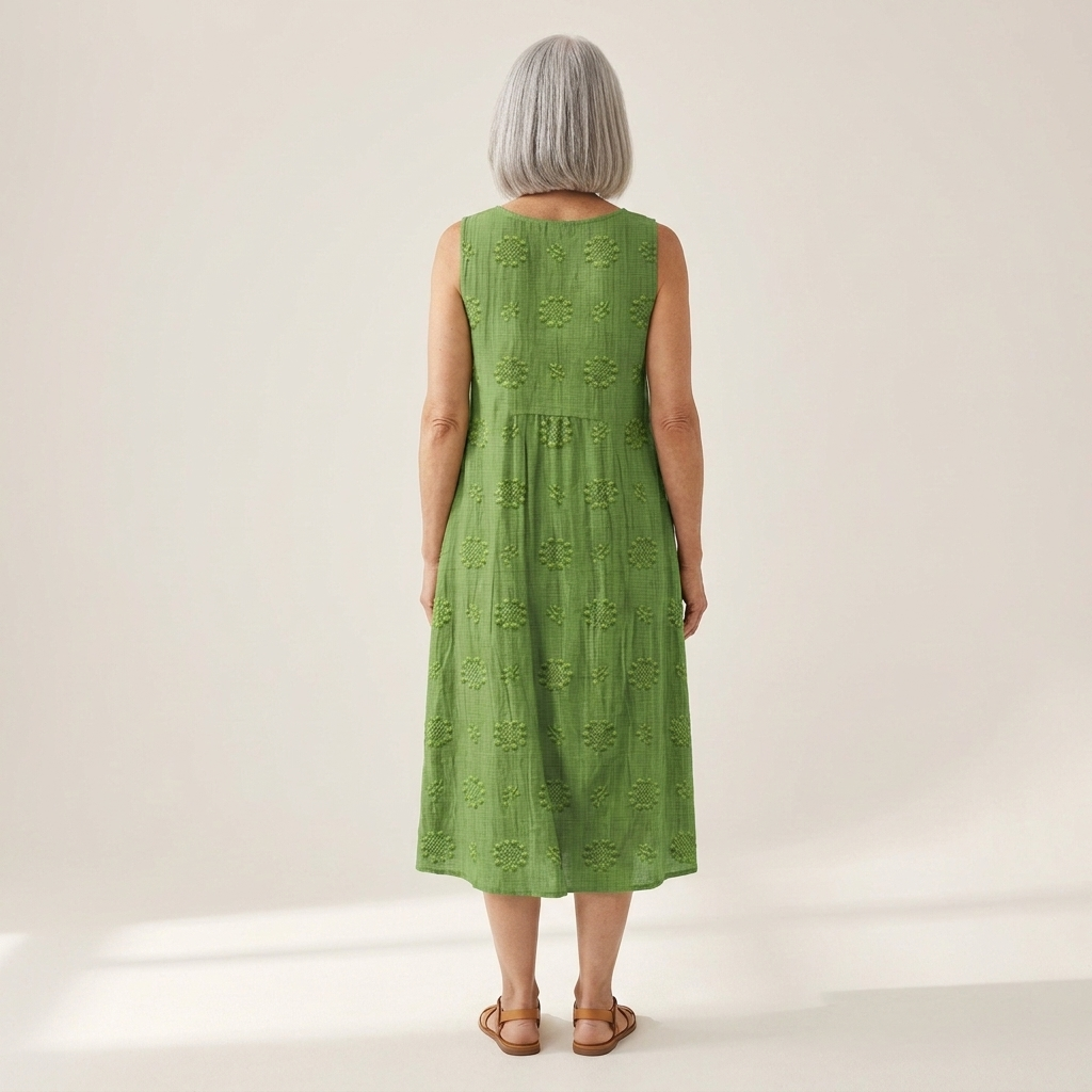 Isla - Mouwloze midi-jurk