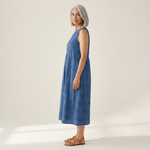 Iva - Mouwloze midi-jurk