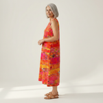 Ivy - Mouwloze midi-jurk