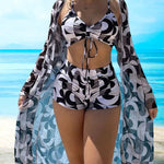 Janneke - 3-delig Bikini Set met Print