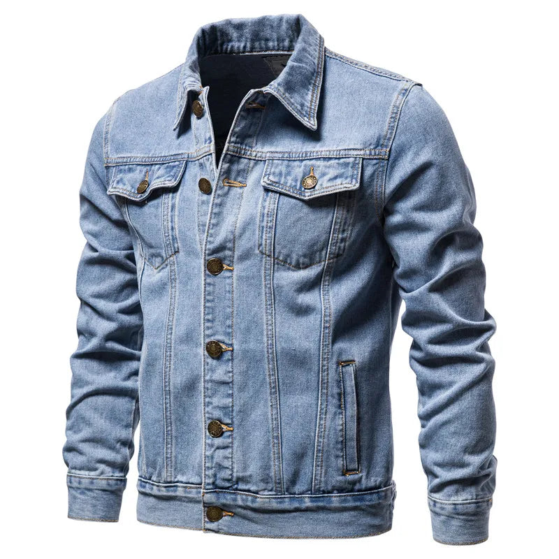 Jasper - Denim motorcycle jack