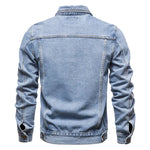 Jasper - Denim motorcycle jack