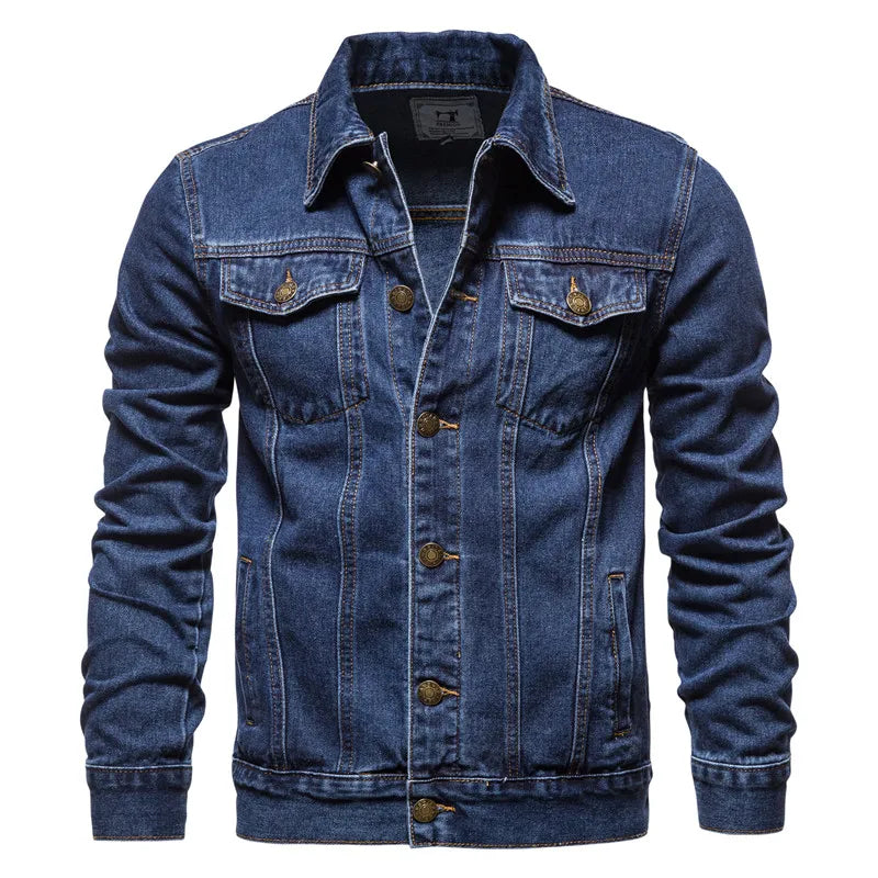 Jasper - Denim motorcycle jack