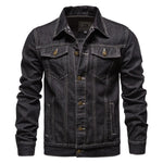 Jasper - Denim motorcycle jack