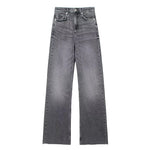 Joanne - Grijze damesbroek wide leg