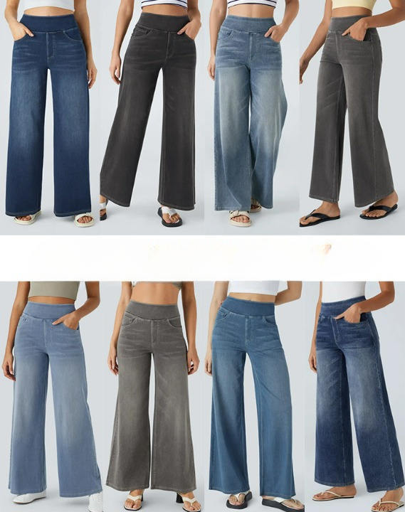 Jonna - Comfortabele jeans met hoge taille