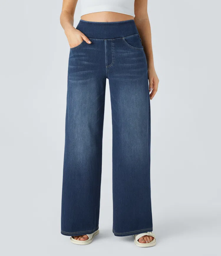 Jonna - Comfortabele jeans met hoge taille