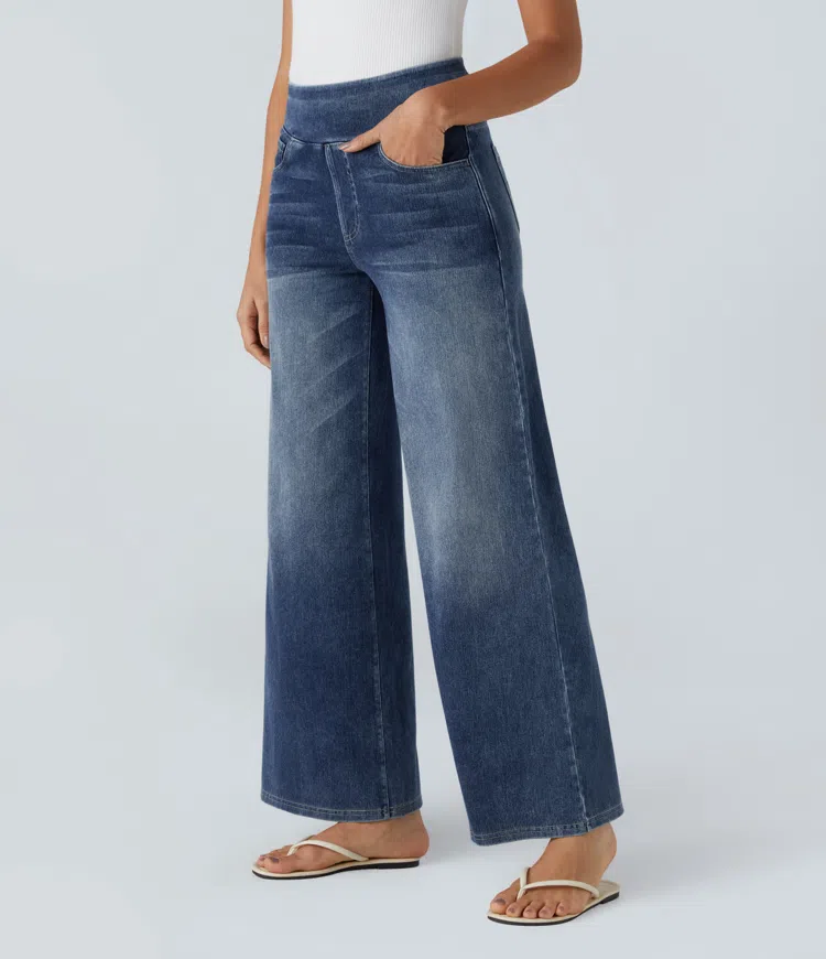Jonna - Comfortabele jeans met hoge taille