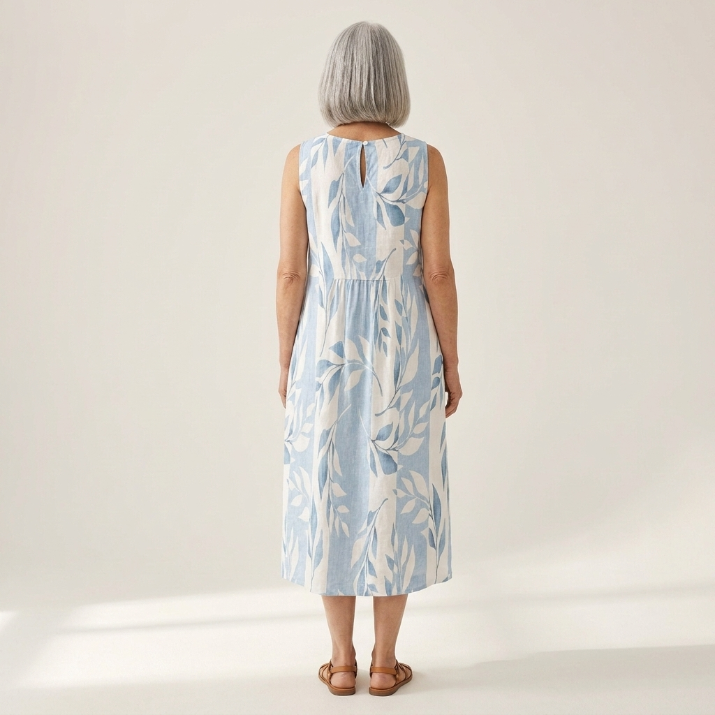 Joy - Mouwloze midi-jurk