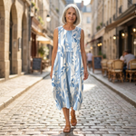 Joy - Mouwloze midi-jurk