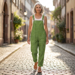 Julia - Kleurrijke bedrukte tuinbroek