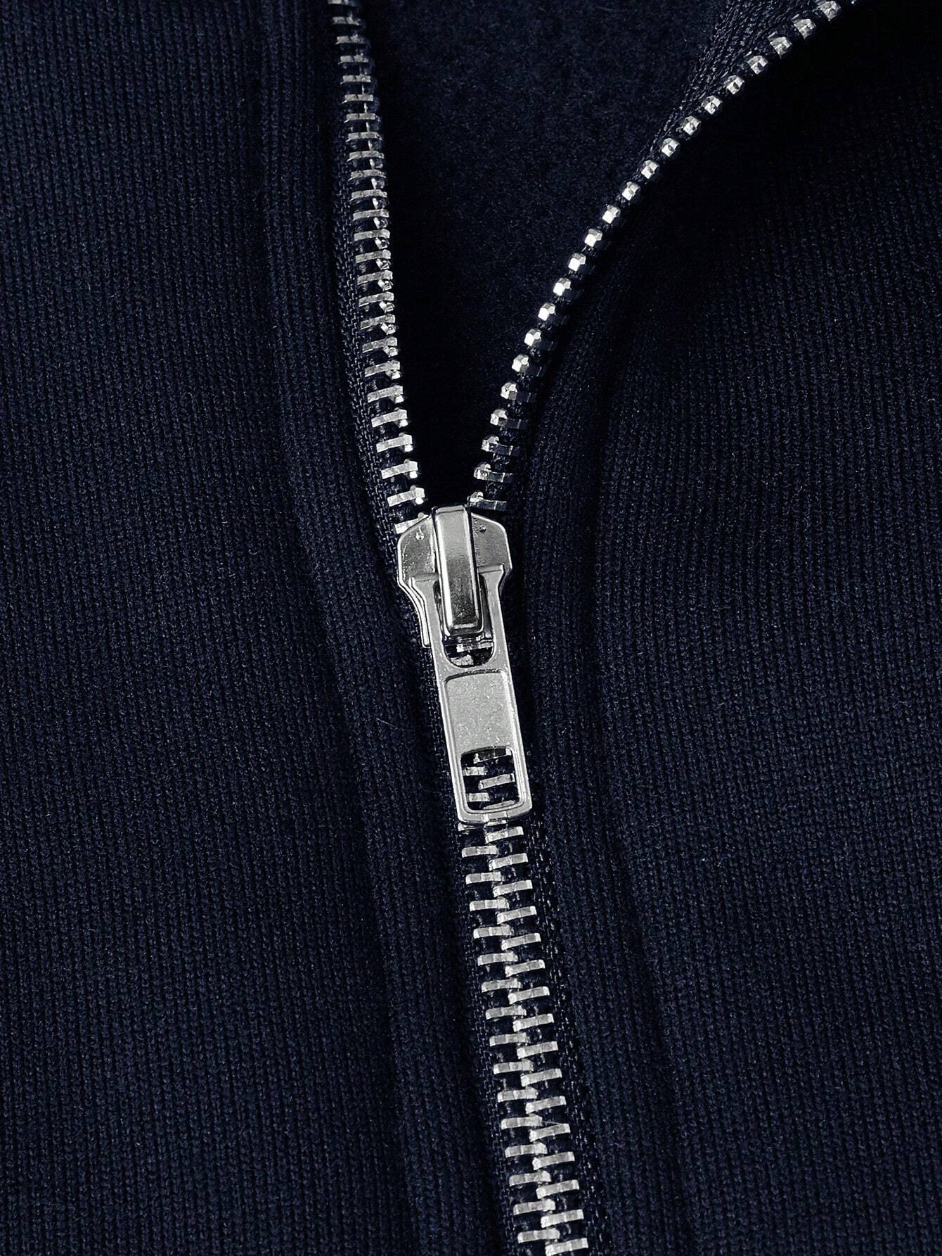 Julian - Zip-up met halve rits
