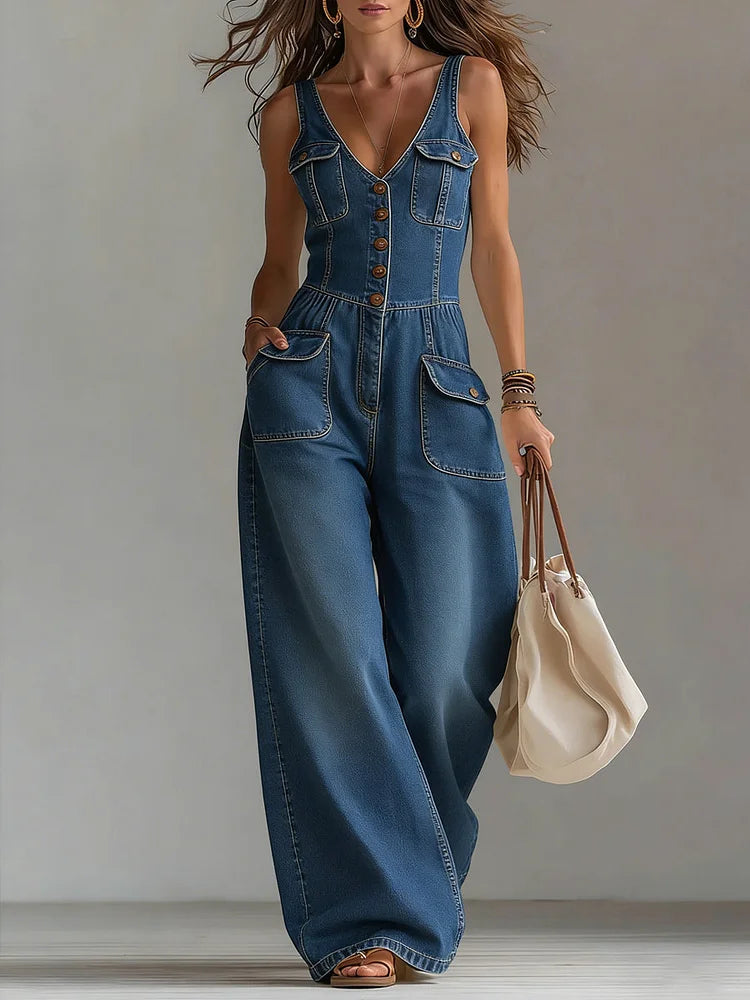 Katinka - Ontspannen denimcombinatie