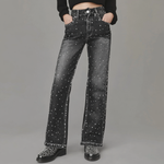 Kelly - Glitter spijkerbroek