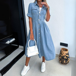 Kyra - Casual denim jurk