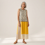 Leah - Mouwloze midi-jurk