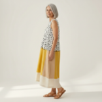 Leah - Mouwloze midi-jurk