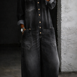 Lieselot - Jumpsuit met blote schouders en lange mouwen