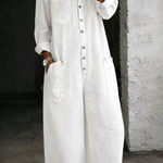 Lieselot - Jumpsuit met blote schouders en lange mouwen