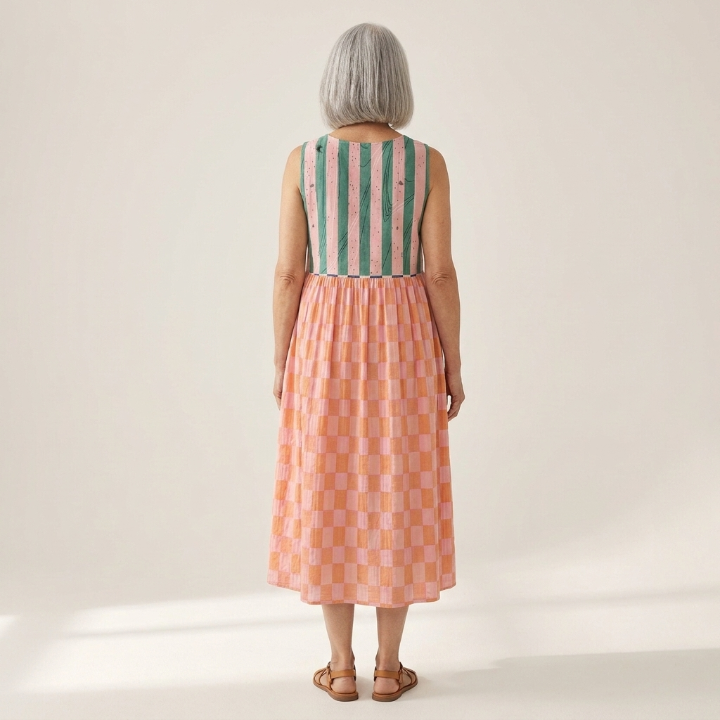 Lily - Mouwloze midi-jurk