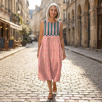 Lily - Mouwloze midi-jurk