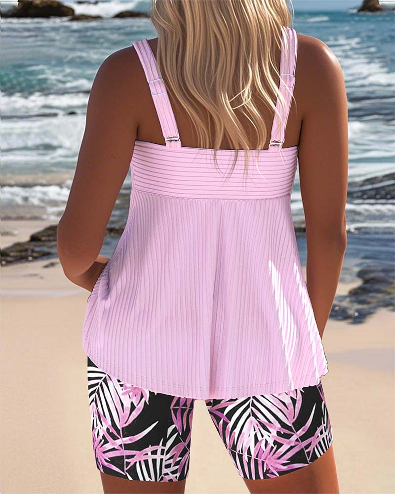 Lotte - Kleurrijke Tankini-set