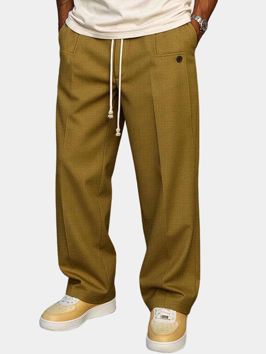 Maarten - Elegante broek met touw