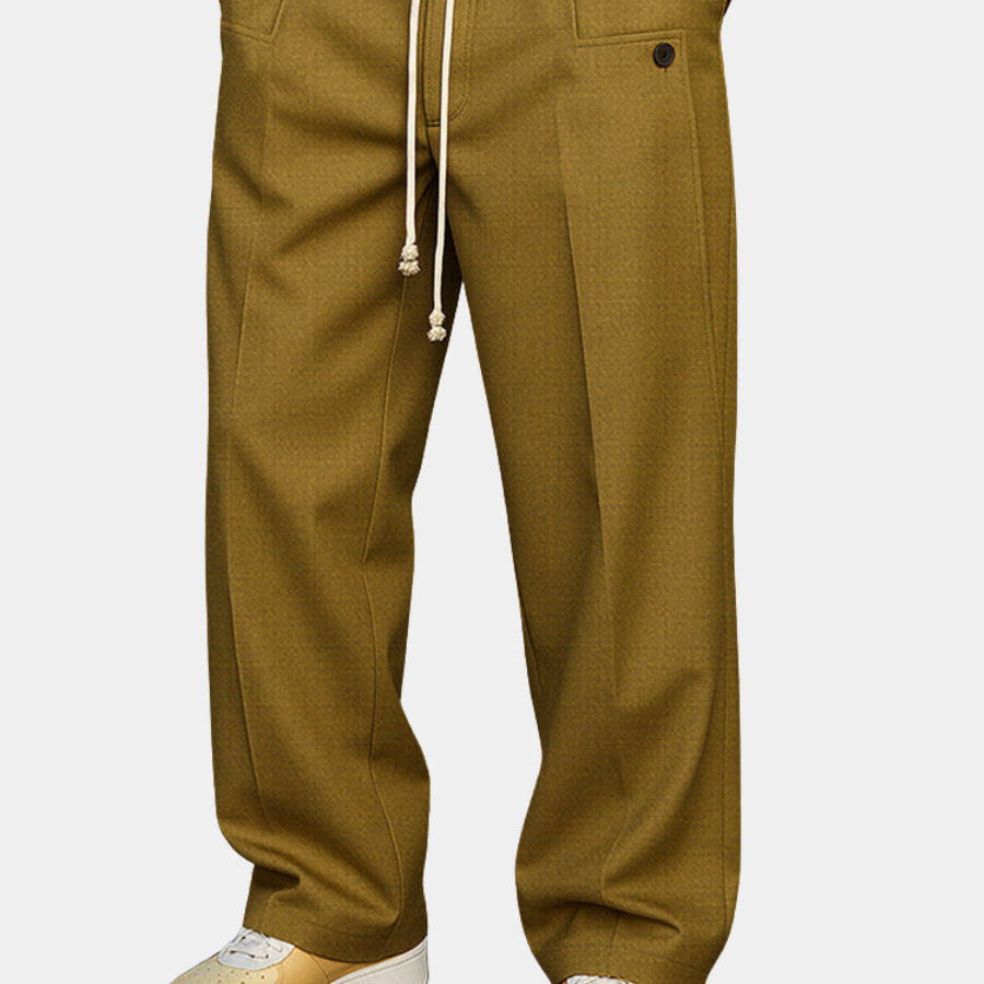Maarten - Elegante broek met touw