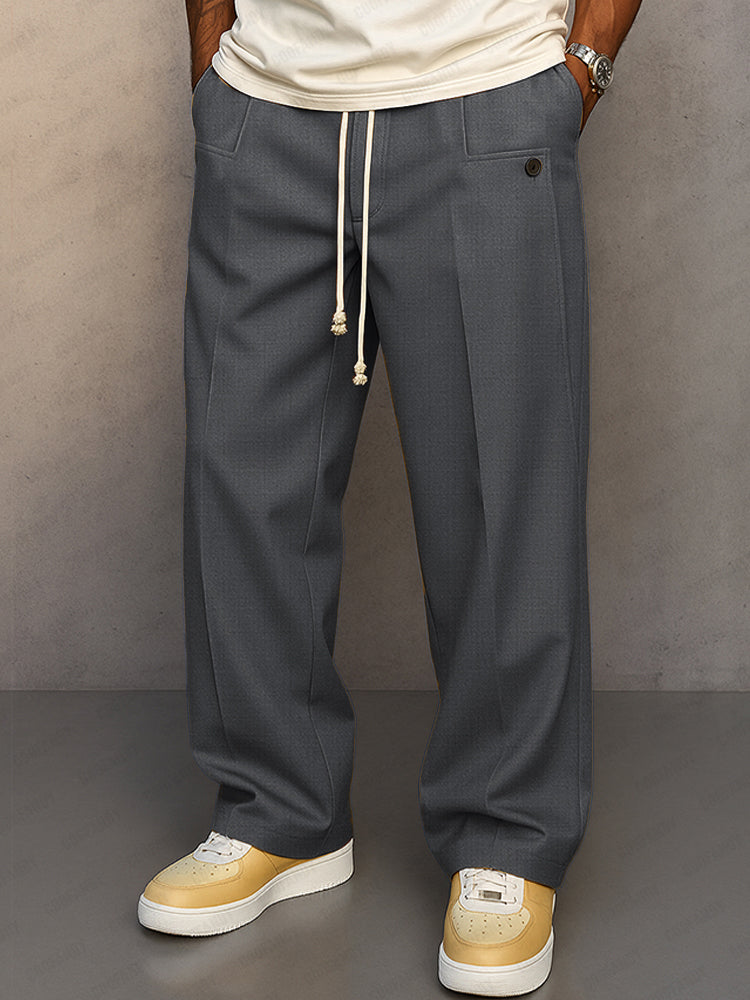 Maarten - Elegante broek met touw