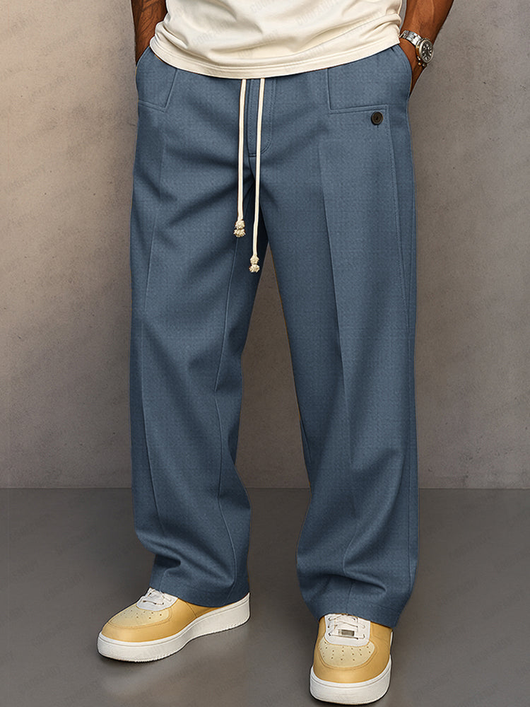 Maarten - Elegante broek met touw