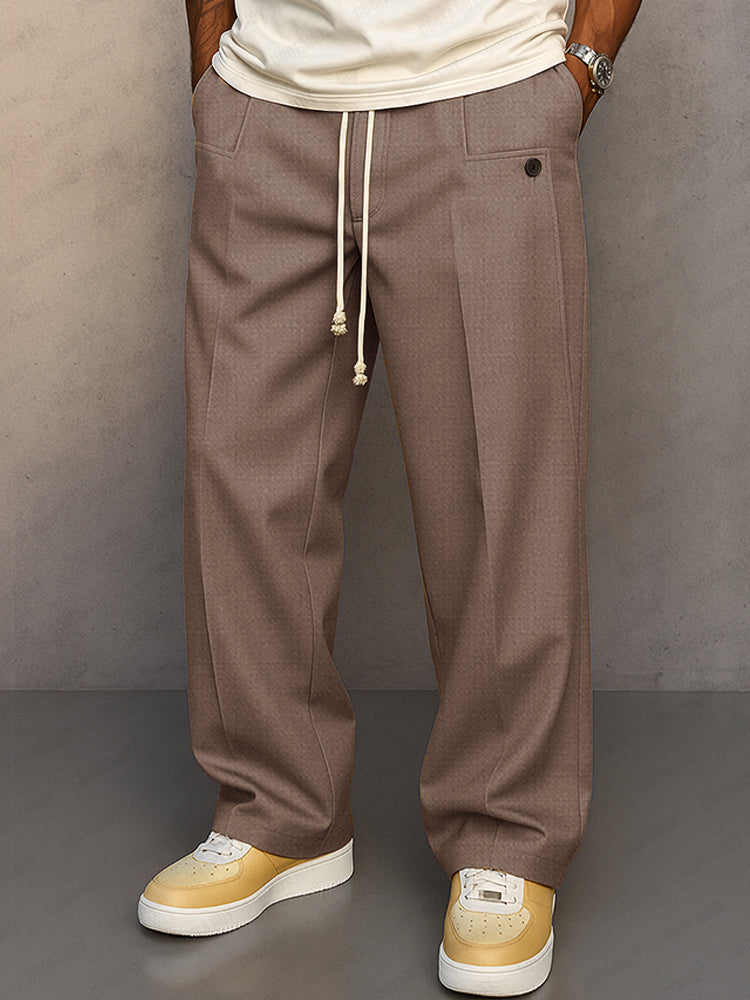 Maarten - Elegante broek met touw