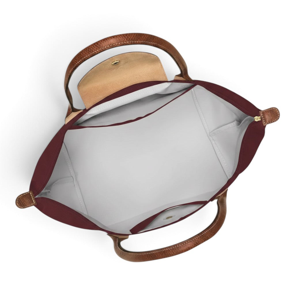 Marrit - Grote opvouwbare draagtas in bordeauxrood