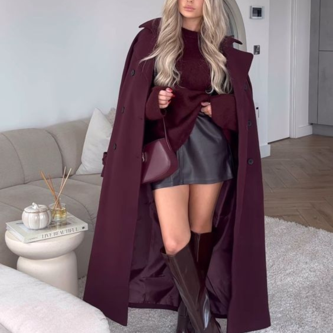 Marte - Classy burgundy jas