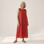 Martina - Mouwloze midi-jurk