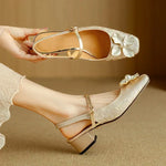 Mathilde - Elegante damesschoenen met bloemdetail